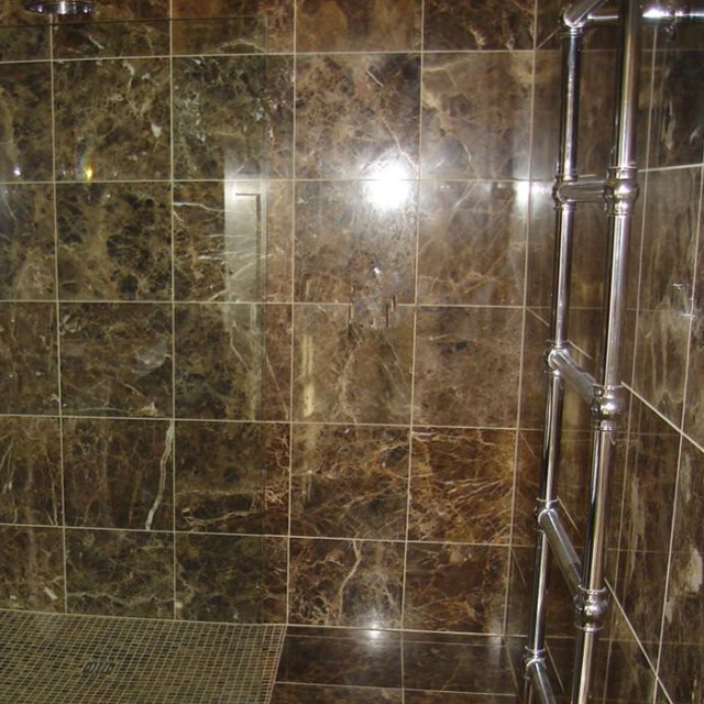Marron emperador marble bathroom wall tiles
